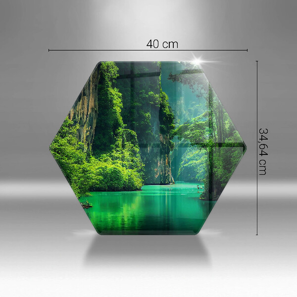 Deska kuchenna Pejzaż laguna