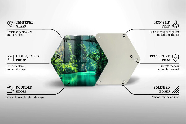 Deska kuchenna Pejzaż laguna