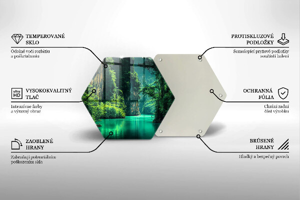 Deska kuchenna Pejzaż laguna