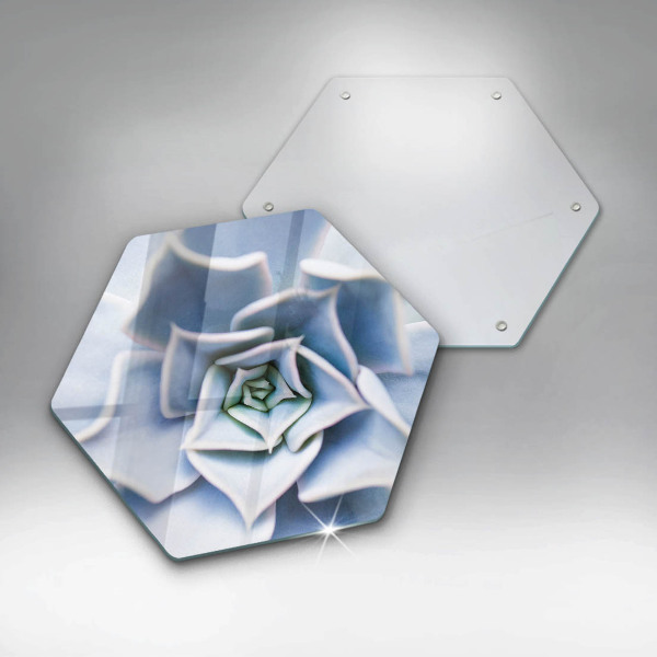 Deska szklana do kuchni Roślina kwiat