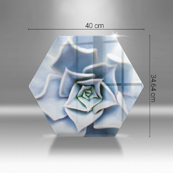 Deska szklana do kuchni Roślina kwiat