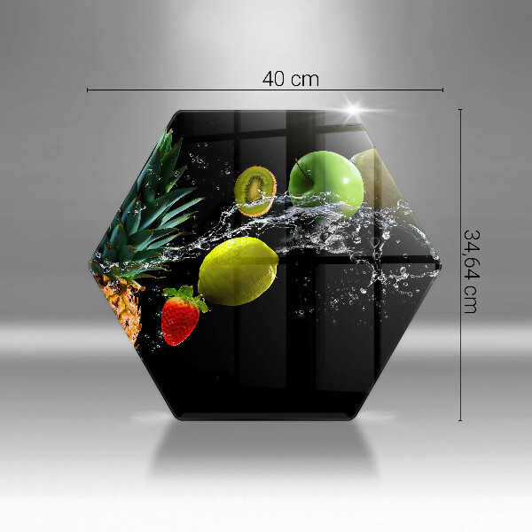 Deska kuchenna Owoce w wodzie