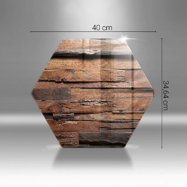 Deska szklana do kuchni Ozdobne deski drewno