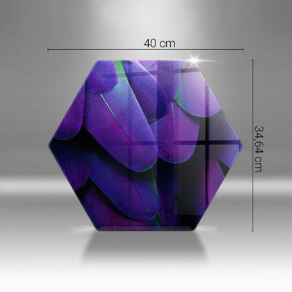 Deska kuchenna Neonowe pióra
