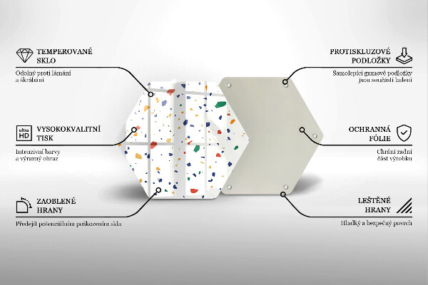 Deska kuchenna Kolorowy gres