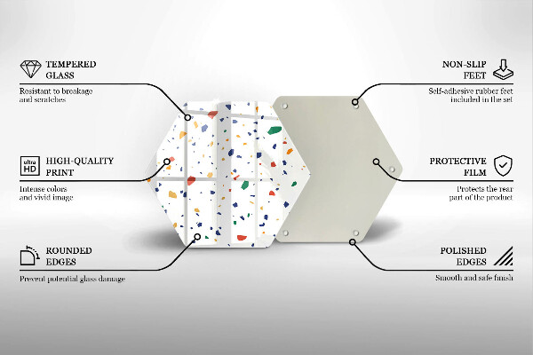 Deska kuchenna Kolorowy gres