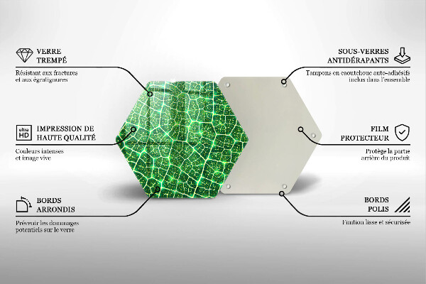 Deska kuchenna Struktura liścia