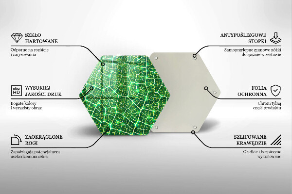 Deska kuchenna Struktura liścia