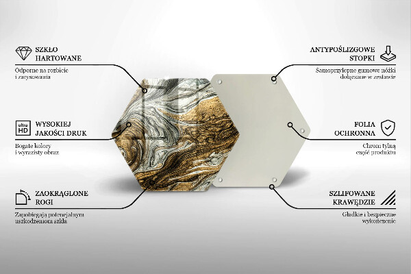 Deska kuchenna Bogata abstrakcja
