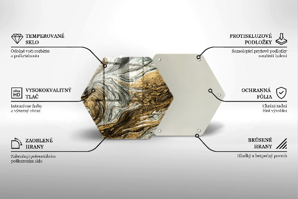 Deska kuchenna Bogata abstrakcja