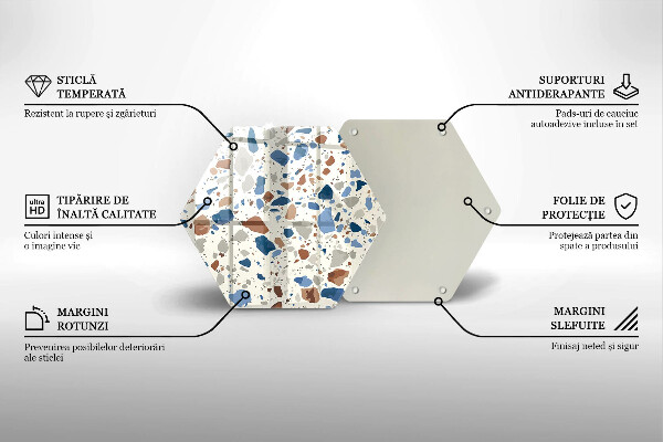 Deska kuchenna Ozdobny kamień gres