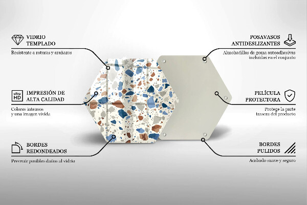 Deska kuchenna Ozdobny kamień gres