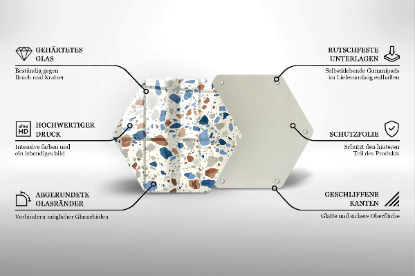 Deska kuchenna Ozdobny kamień gres