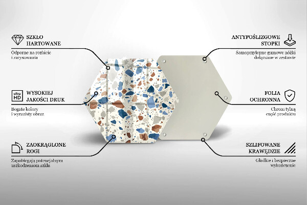 Deska kuchenna Ozdobny kamień gres
