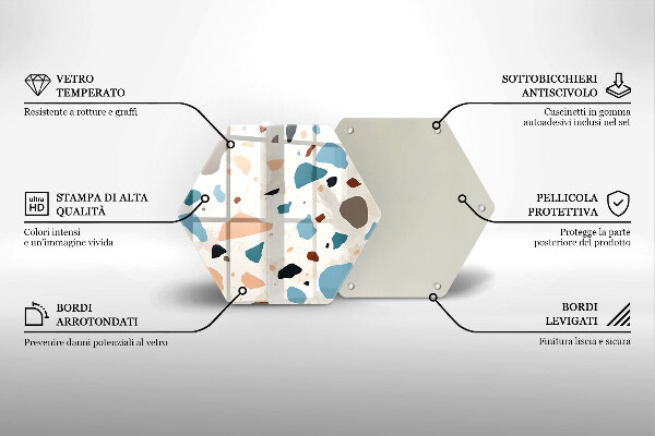 Deska kuchenna Kamień ozdobny gres