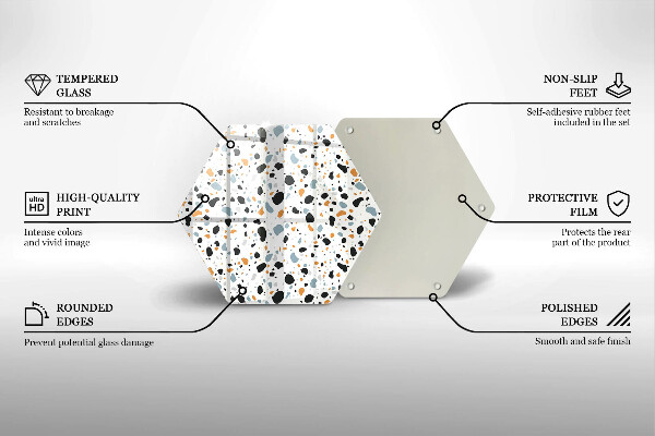 Deska kuchenna Dekoracyjny kamień gres