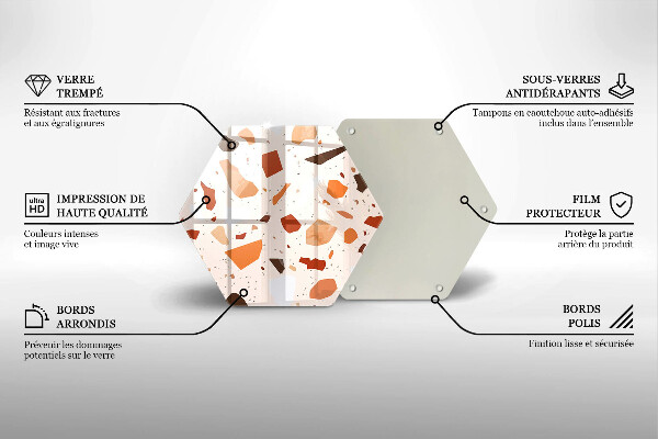 Deska kuchenna Dekoracyjny gres kamień