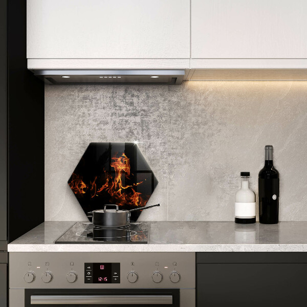 Deska kuchenna Ogień żywy płomień