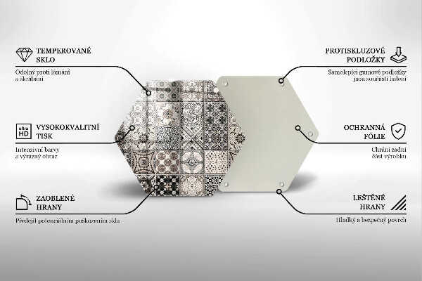 Deska szklana do kuchni Płytki ozdobne kafelki