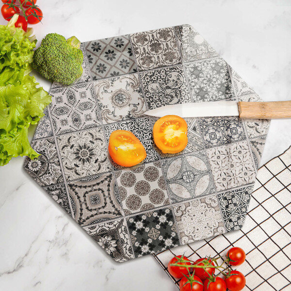 Deska szklana do kuchni Płytki ozdobne kafelki