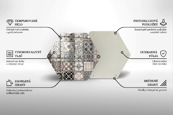 Deska szklana do kuchni Płytki ozdobne kafelki