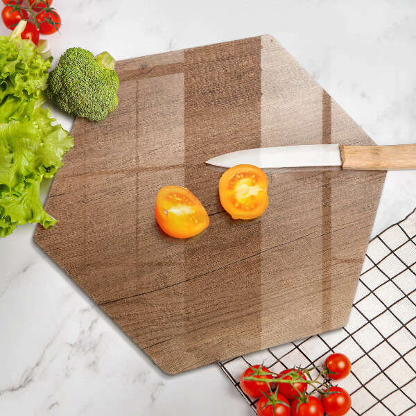 Deska szklana do kuchni Drewno tekstura