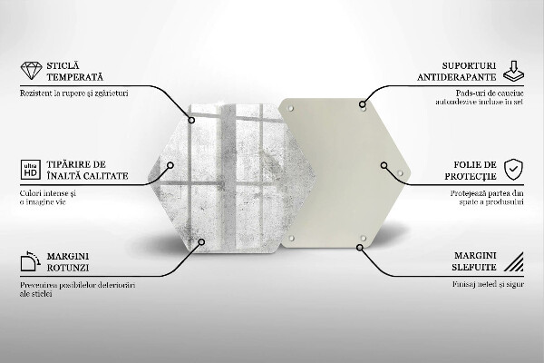 Deska kuchenna Beton tekstura