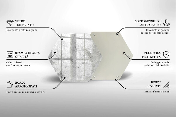 Deska kuchenna Beton tekstura
