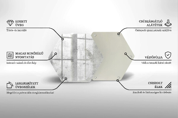 Deska kuchenna Beton tekstura