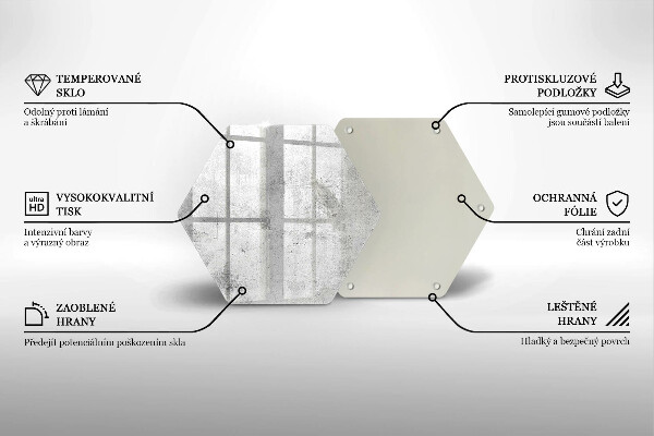 Deska kuchenna Beton tekstura