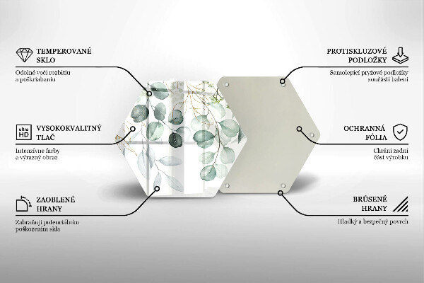 Deska kuchenna Malowane rośliny