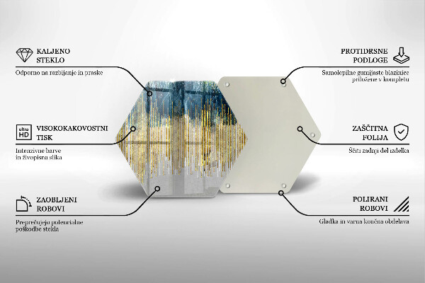Deska kuchenna Designerska abstrakcja