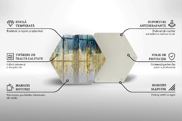 Deska kuchenna Designerska abstrakcja