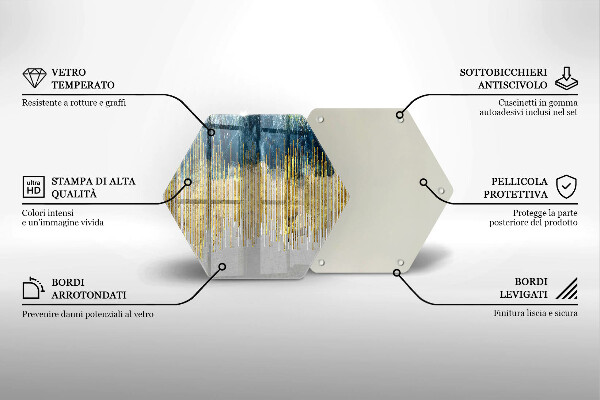 Deska kuchenna Designerska abstrakcja