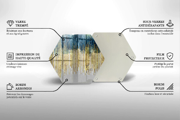 Deska kuchenna Designerska abstrakcja
