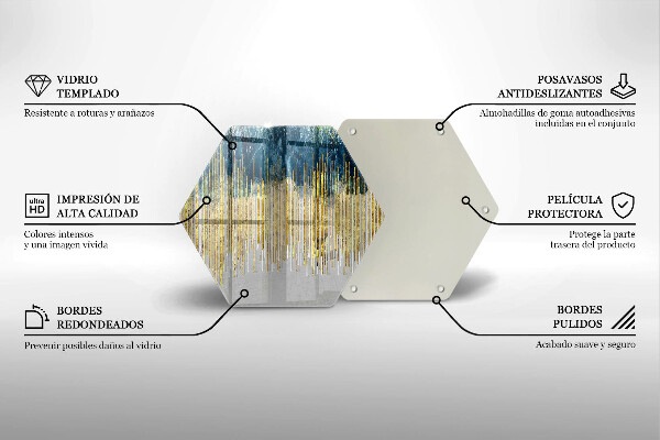 Deska kuchenna Designerska abstrakcja