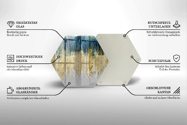 Deska kuchenna Designerska abstrakcja