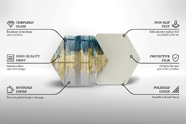 Deska kuchenna Designerska abstrakcja