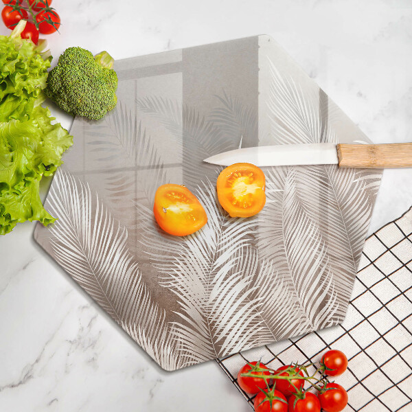 Deska kuchenna Roślinność boho liście