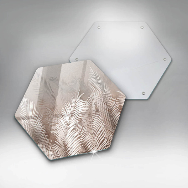 Deska kuchenna Roślinność boho liście