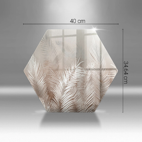 Deska kuchenna Roślinność boho liście