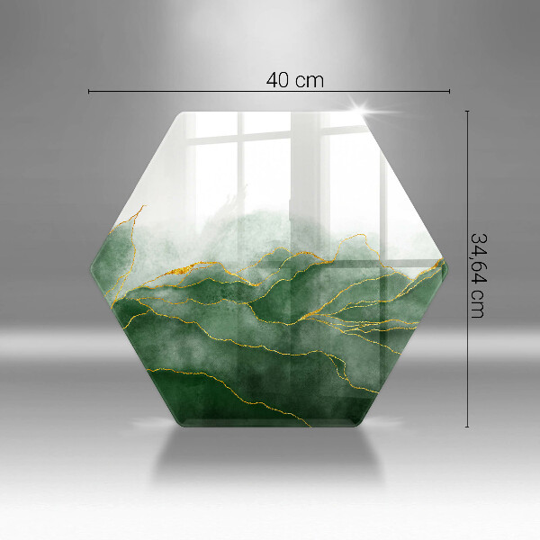 Deska szklana do kuchni Abstrakcja natura