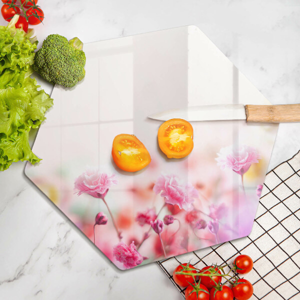 Deska szklana do kuchni Łąka kwiatów