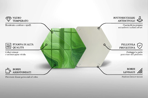 Deska szklana do kuchni Abstrakcyjna tekstura