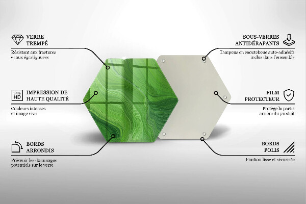Deska szklana do kuchni Abstrakcyjna tekstura