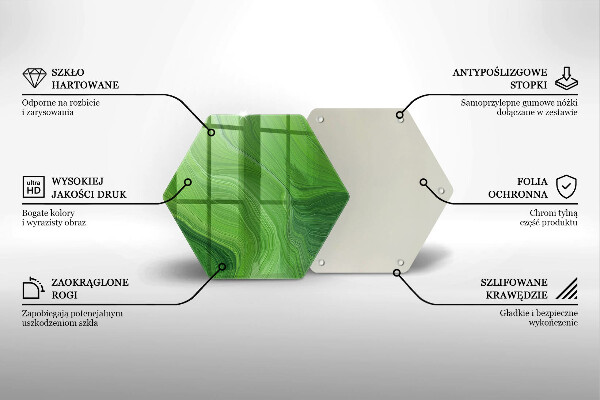 Deska szklana do kuchni Abstrakcyjna tekstura
