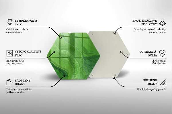 Deska szklana do kuchni Abstrakcyjna tekstura