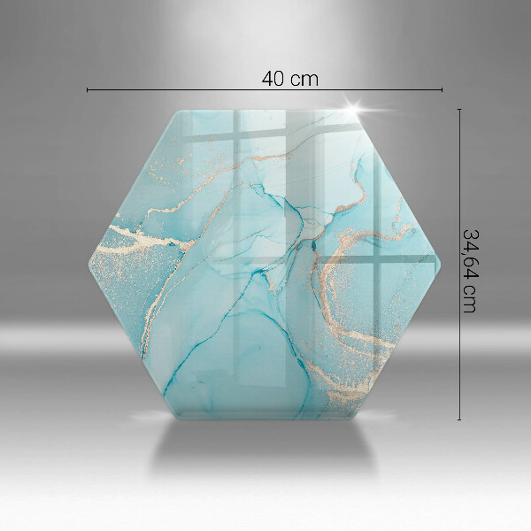 Deska szklana do kuchni Abstrakcja kamień