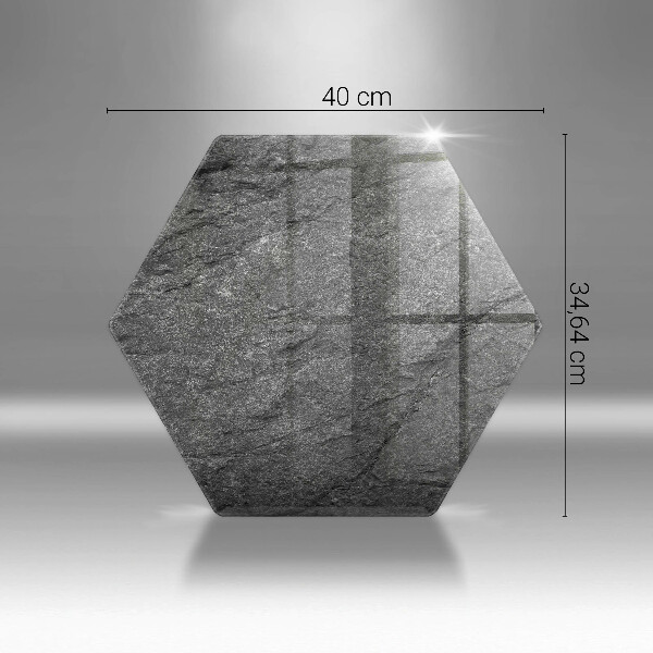 Deska szklana do kuchni Tekstura kamień