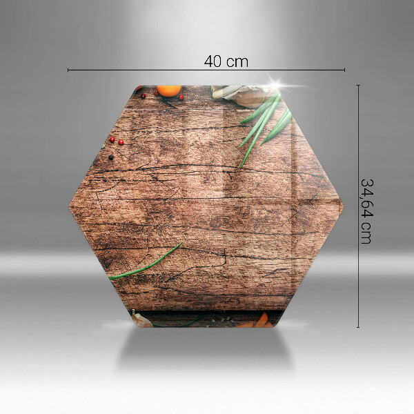 Deska szklana do kuchni Drewniana deska kuchenna